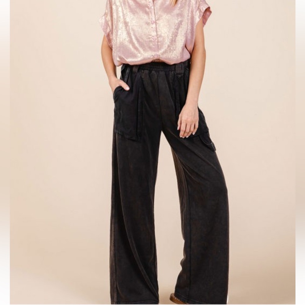Black Casual Pants - Picture 3 of 3